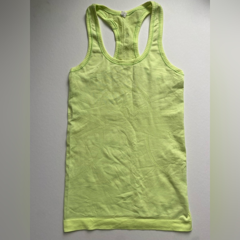Lululemon Swiftly Tech Racerback, Size: 2, Color: Heathered Ray